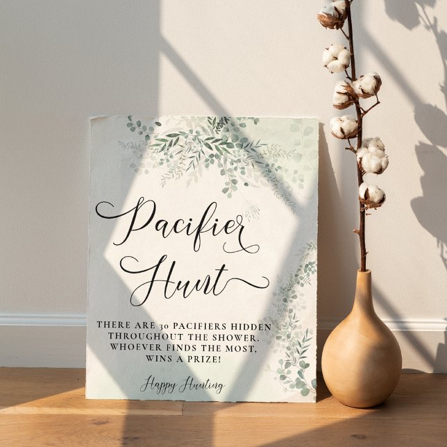 Poster Eucalyptus deixa um jogo de caça com pacificador v (Criador carregado)