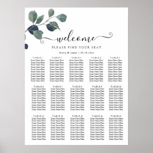 Poster Eucalyptus Senta-Se