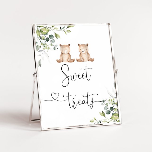 Poster Eucalyptus urge doces e guloseimas (Criador carregado)