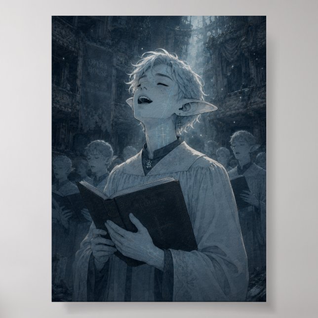 Poster Euforia / Coro / Teatro de Ópera (Frente)