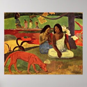 Pôster Eugene Henri Paul Gauguin - Joyfulness