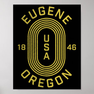 Poster Eugene Oregon EUA