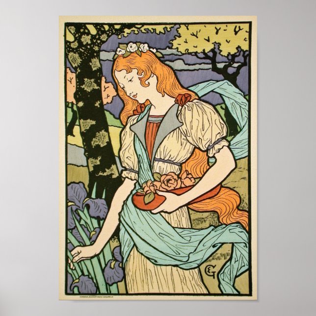 Poster Eugène Samuel Grasset (Frente)