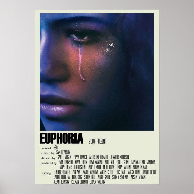 Poster Euphoria Alternativo Art Show Large 2 (Frente)