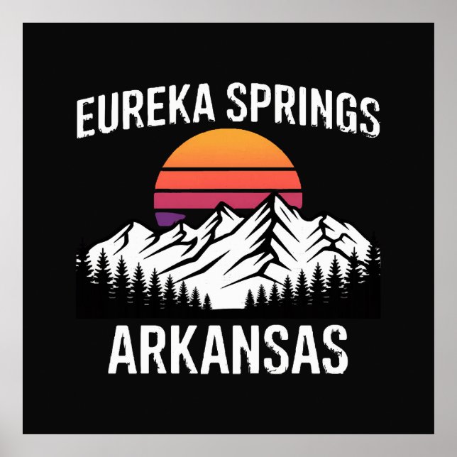 Poster Eureka Springs (Frente)