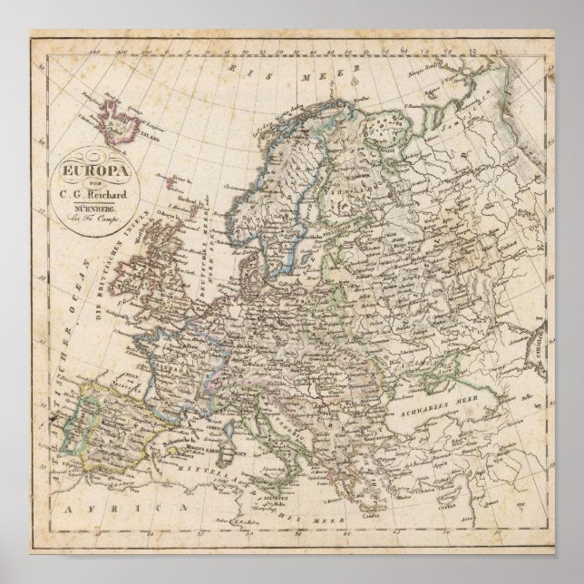 Pôster Europa (Frente)