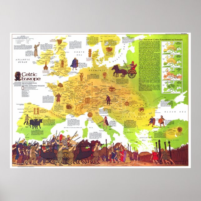 Poster Europa: 1977 O mapa das Células ... (Frente)