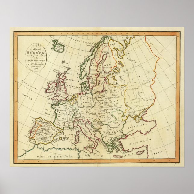 Pôster Europa 48 (Frente)