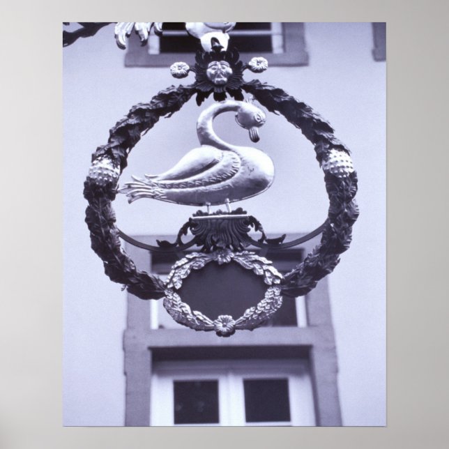 Pôster Europa, Alemanha, Baden, Vuremberg, Heidelberg. (Frente)