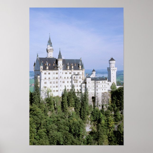 Pôster Europa, Alemanha, Castelo de Neuschwanstein, const (Frente)