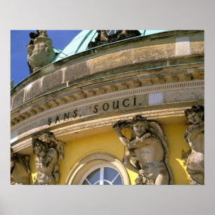 Pôster Europa, Alemanha, Potsdam. Parque Sanssouci,