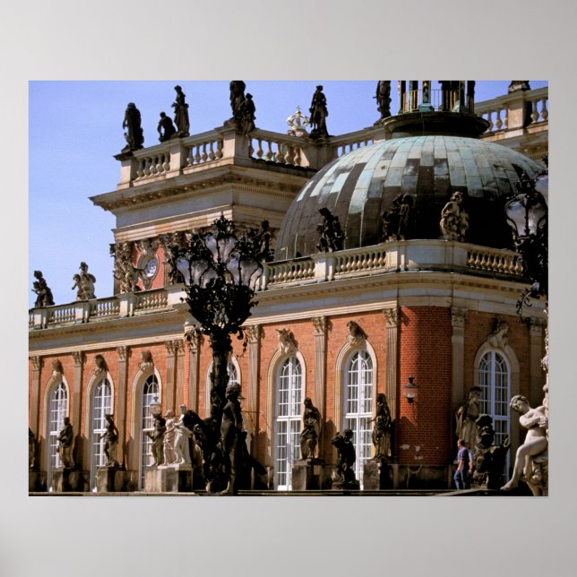 Pôster Europa, Alemanha, Potsdam. Parque Sanssouci, Neus (Frente)