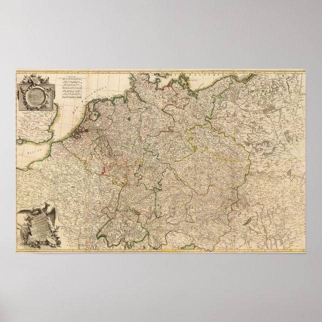 Pôster Europa Central (Frente)