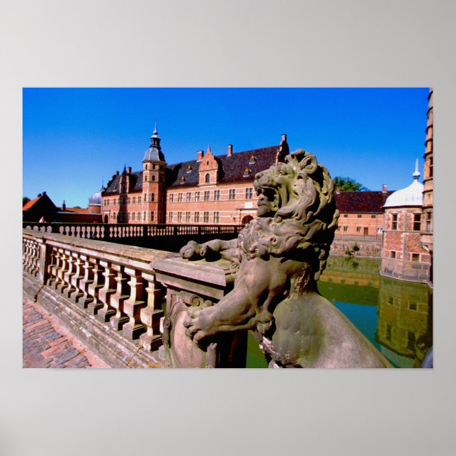 Poster Europa, Dinamarca, Copenhaga (Kobenhaven), (Frente)