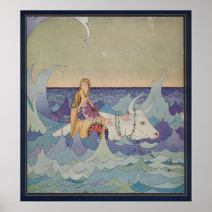 Pôster Europa e Bull