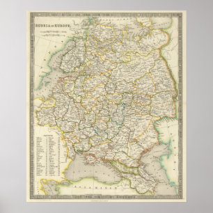 Poster Europa e Rússia