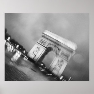 Pôster Europa, França, Paris. Arco giratório de triomph