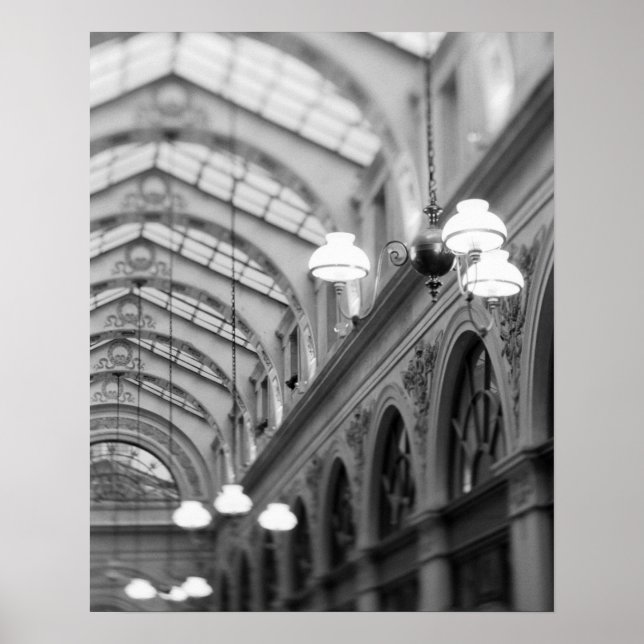 Pôster Europa, França, Paris. Interior, Galerie (Frente)