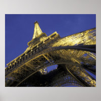 Europa, França, Paris, Torre Eiffel, noite 2