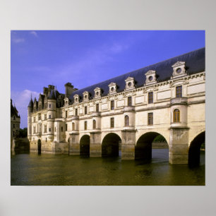 Pôster Europa, França, Vale do Loire. Castelo