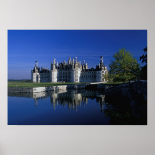 Pôster Europa, França, Vale do Loire. Chateau Chambord