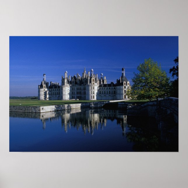 Pôster Europa, França, Vale do Loire. Chateau Chambord (Frente)