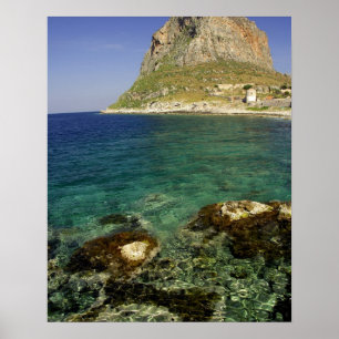 Pôster Europa, Grécia, Peloponeso, Monemvasia. A