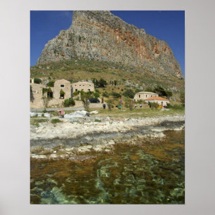 Pôster Europa, Grécia, Peloponeso, Monemvasia. O