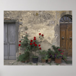 Pôster Europa, Itália, Toscana, Chianti, porta toscana;