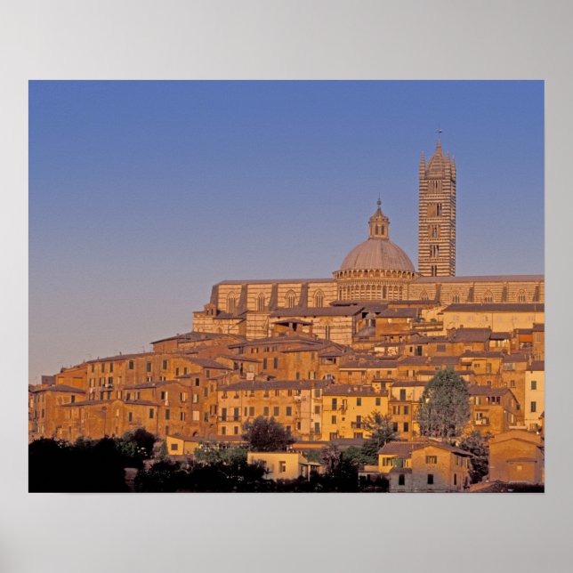 Poster Europa, Itália, Toscana, Siena. Século 13 3 (Frente)