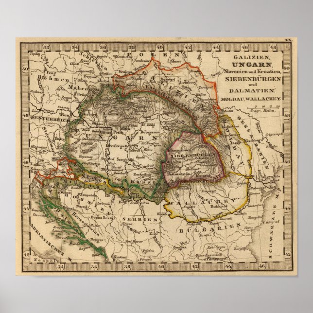 Pôster Europa Oriental (Frente)