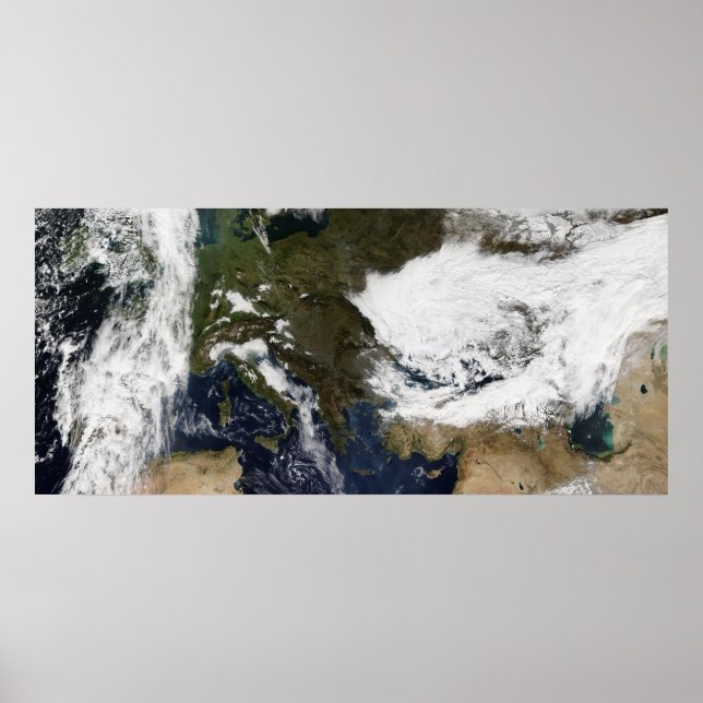 Pôster Europa Oriental e Meridional (Frente)