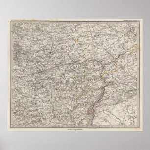 Poster Europa Oriental, Rússia Central