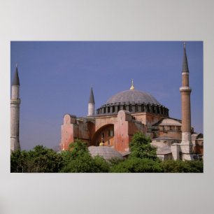 Pôster Europa, Oriente Médio, Turquia, Istambul. Aya