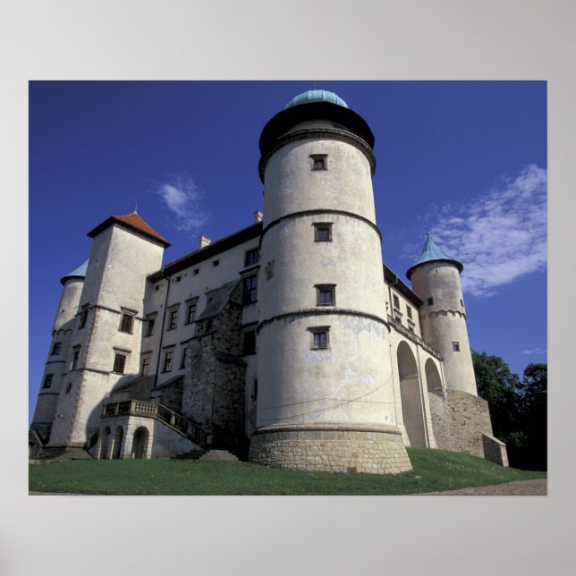 Poster EUROPA, Polônia, Cárpatos Mts., Nowy Wisnicz (Frente)