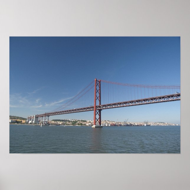 Pôster Europa, Portugal, Lisboa, Ponte (Frente)