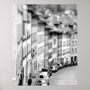 Pôster Europa, Suíça, Berna. Edifícios da Cidade Velha