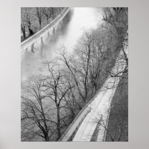 Pôster Europa, Suiça, Berna. Visão geral do Aare