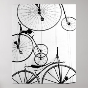 Poster Europa, Suíça, Lucerna. Exposição de bicicletas,