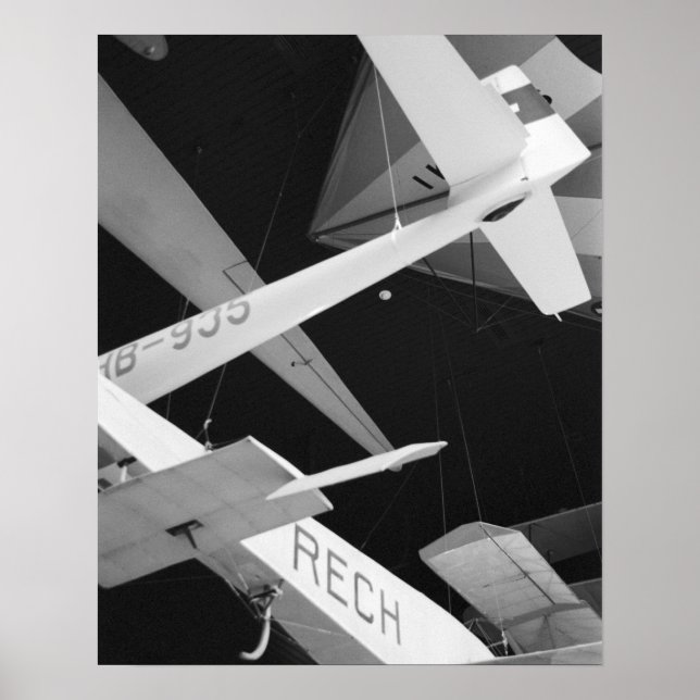 Pôster Europa, Suíça, Lucerna. Planador aéreo (Frente)
