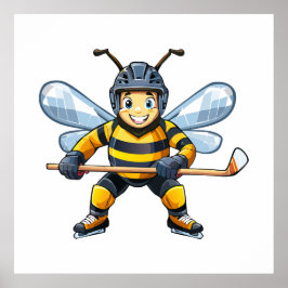 Poster European honey bee (Apis mellifera)