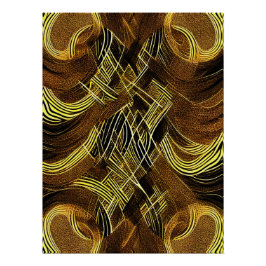 Pôster Eva 6 Abstract Design Poster