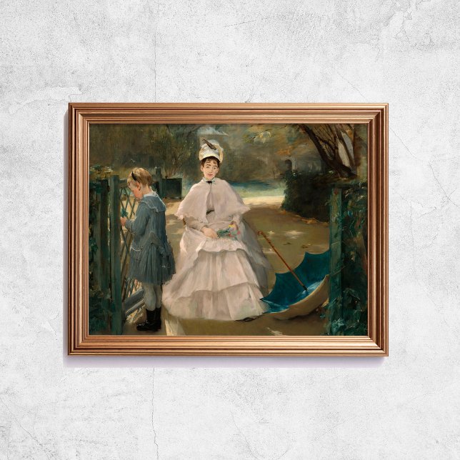 Poster Eva Gonzales Nanny And Child Impressionism Art (Eva Gonzales Nanny And Child Impressionism Art Poster
)