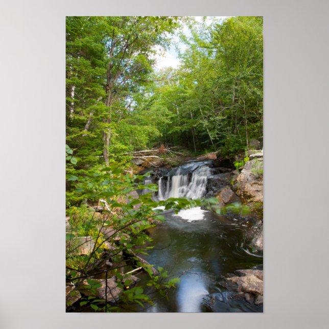 Poster Evans Falls, Maine (Frente)