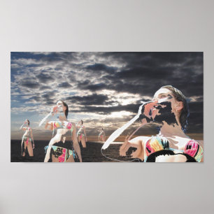 Poster evaporação nos heavans - personalizados