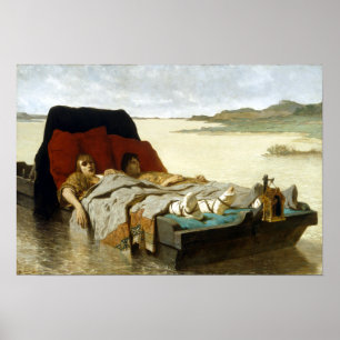 Poster Evariste Luminais os filhos de Clovis II