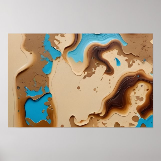 Poster Évasion dans les Dunes (Frente)