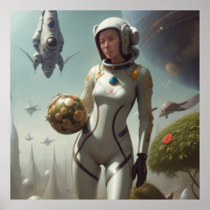 POSTER EVE NO ESPAÇO EXTERIOR 2