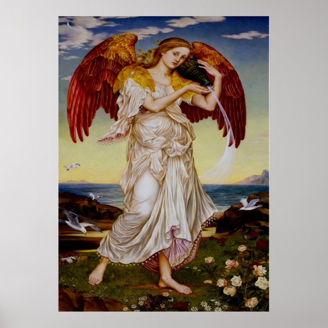 Poster Evelyn De Morgan - Eros (Frente)