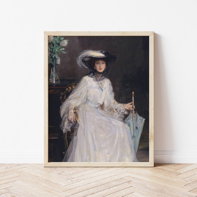 Poster Evelyn Farquhar | Sir John Lavery (Criador carregado)